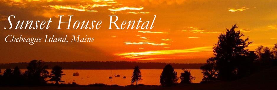 Sunset House Rental, Chebeague Island, Maine